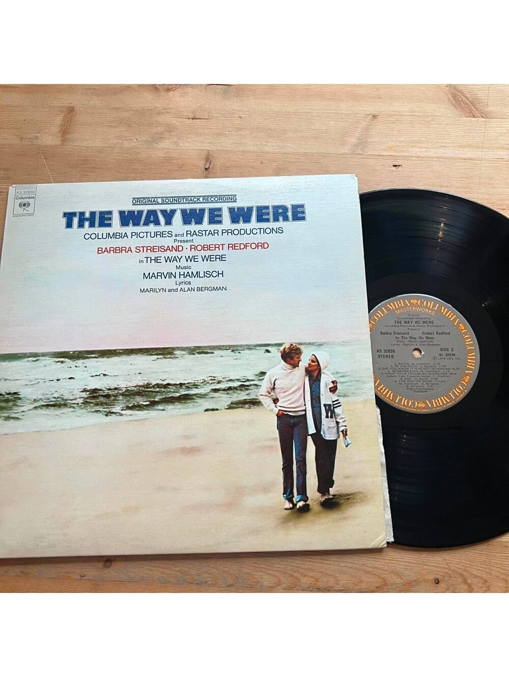 Various - The Way we Were Original Soundtrack 33rpm VG+ VR20